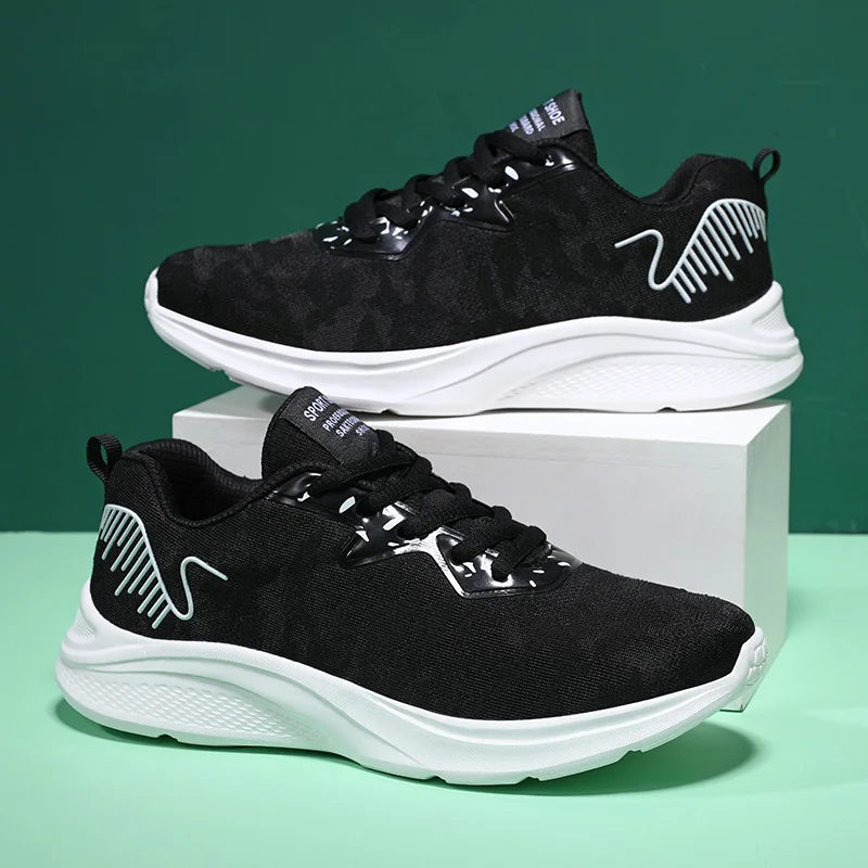 

Men's Running Shoes Comfortable Casual Mens Sneaker Breathable Non-slip Big Size 46 Jogging Trainers Tennis Man Sport Shoes