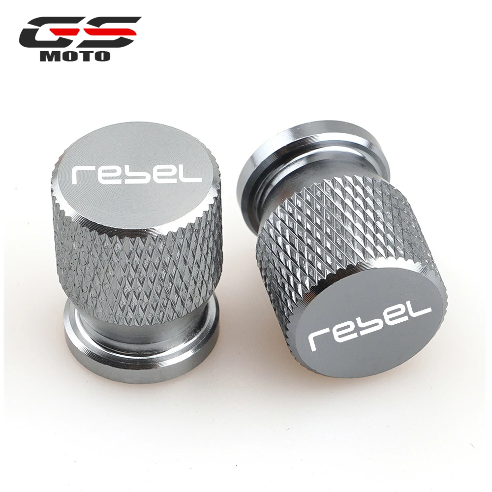 

For Honda Rebel 300 500 CMX Rebel300 Rebel500 2017 2018 2019 2020 Aluminium Alloy Wheel Tire Valve Stem Caps Airtight Rim Cover