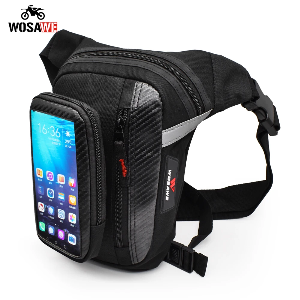 Мотоциклетная сумка WOSAWE водонепроницаемая Светоотражающая Вместительная