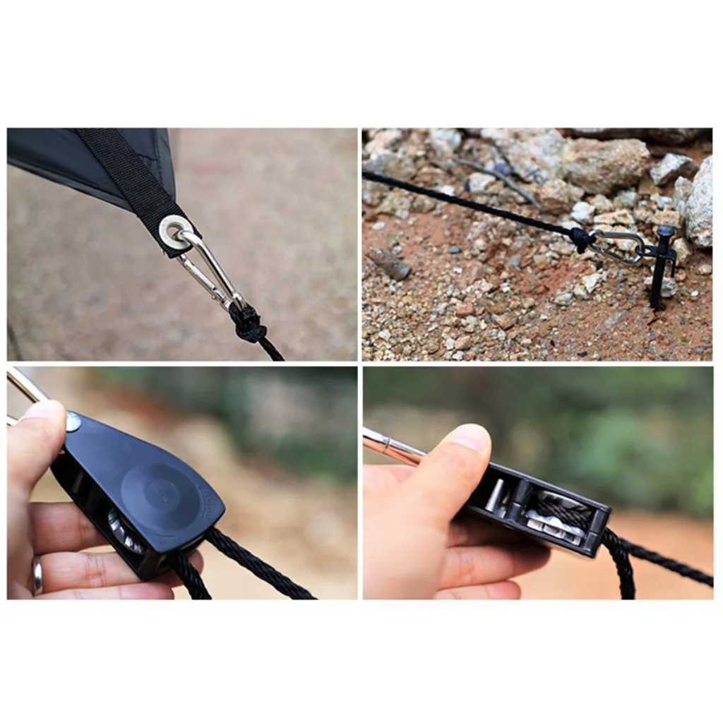 

Adjustable Hangers Rope Hanger Ratchet for Growing Tent Camping Hiking