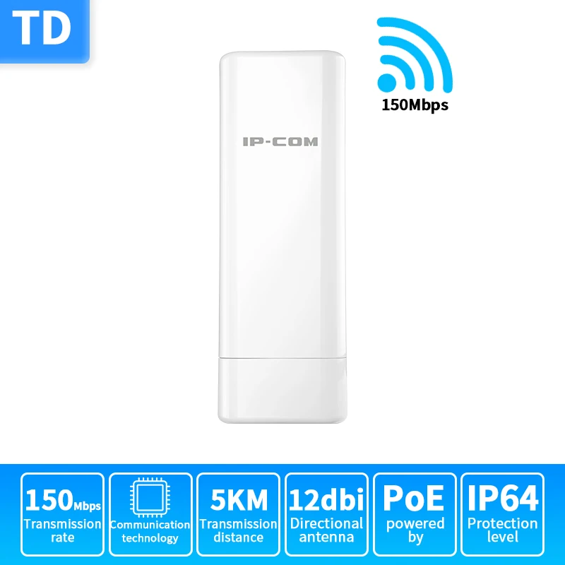 TD CPE9 2 4 ГГц 5 км точка наружный мониторинг CPE Сетевой мост беспроводной AP станция