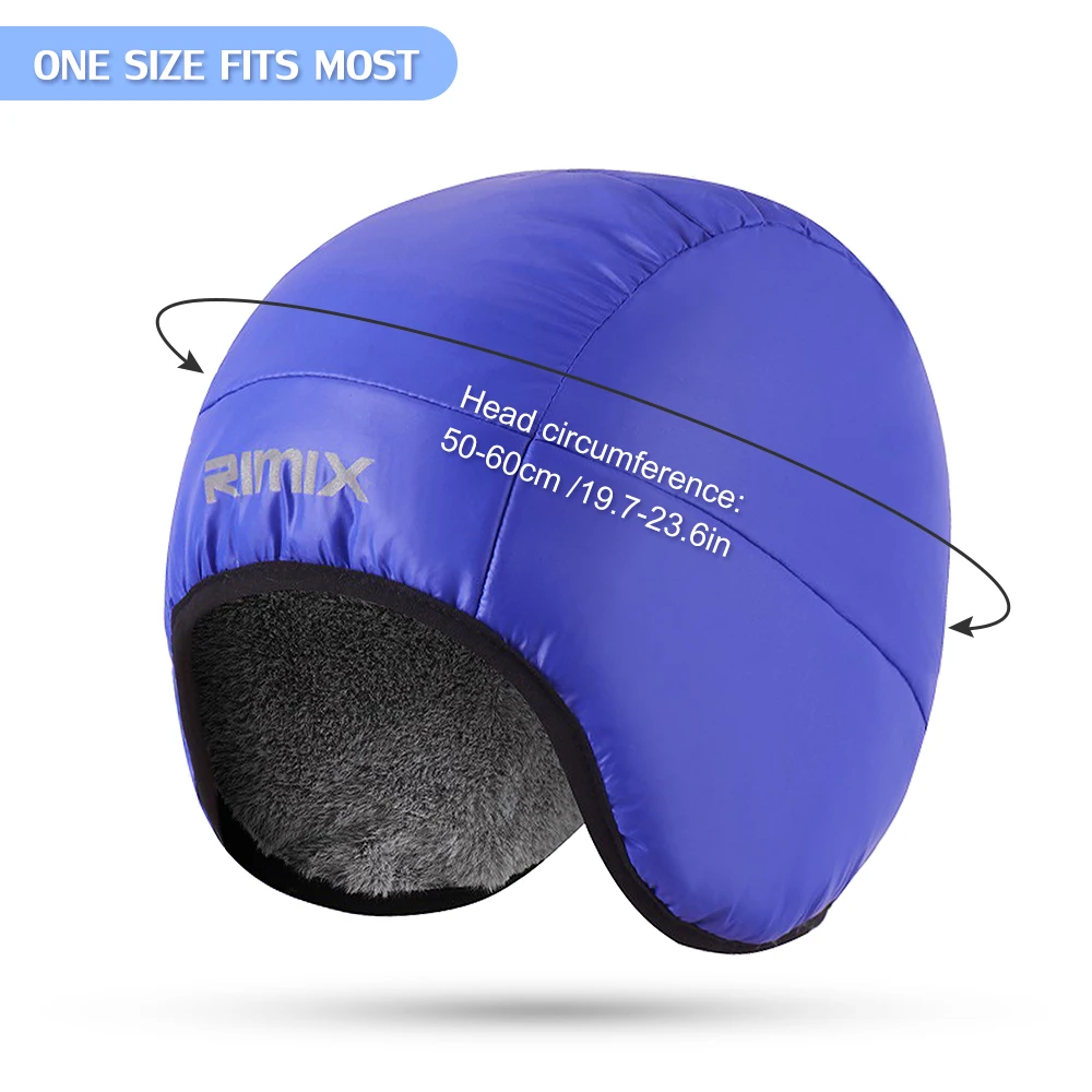 Уличная зимняя теплая шапка для женщин и мужчин ветрозащитная с наполнителем из