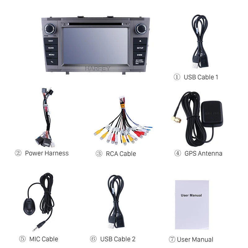 Распродажа стерео dvd-плеер gps навигация Android 9 0 радио для 2008 2009 2010-2013 Toyota Avensis