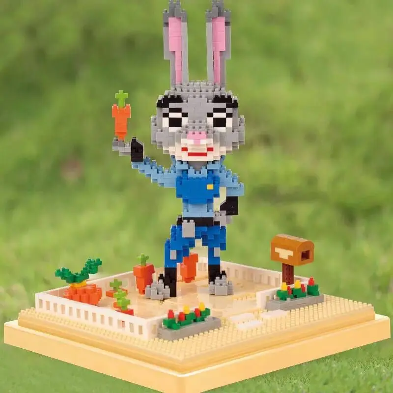 

LNO 163 Miniature Small Particles Diamond Assembled Plug Building Blocks Plastic Toys