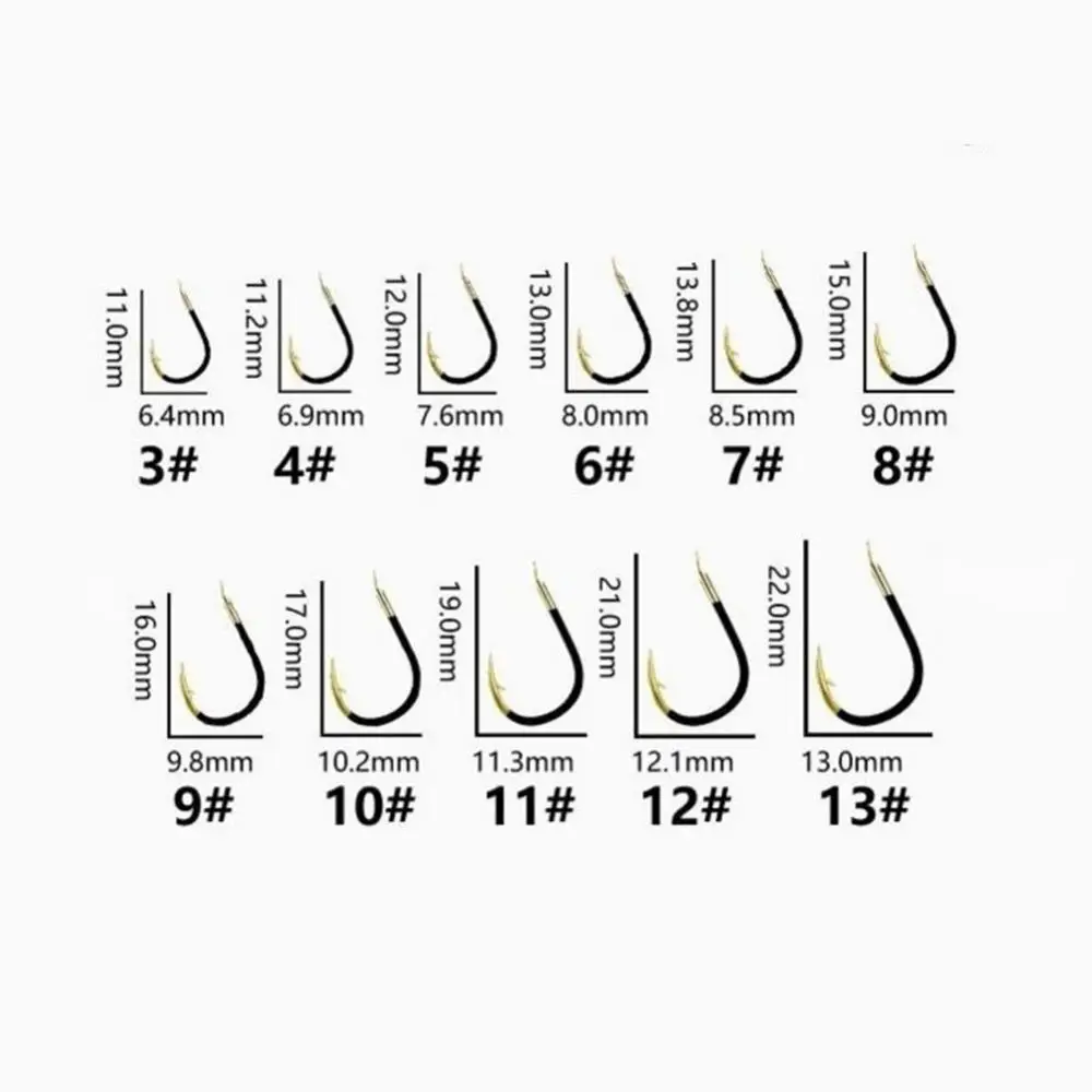 

20pc Fishing Hook Set Titanium Alloy Crank Hook Offset Fishhook for Soft Worm Lure Barbed Hook carp Fishing Hooks Tackle