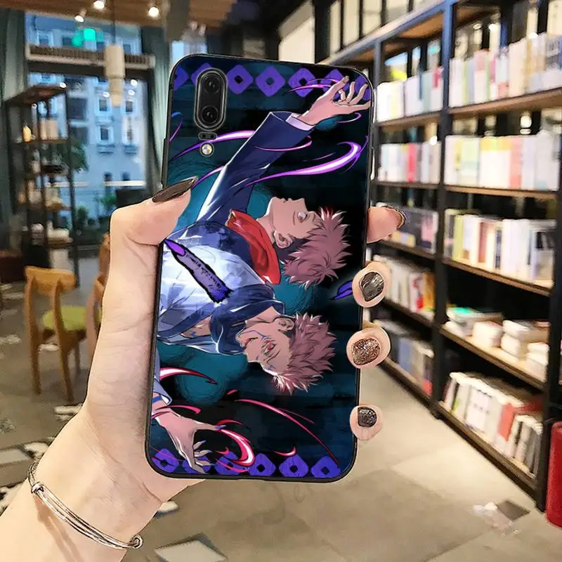

Cartoon Anime Jujutsu Kaisen Phone Case For Huawei honor Mate P 10 20 30 40 Pro 10i 9 10 20 8 x Lite
