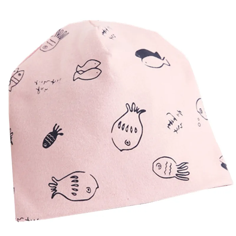 Шапка для малышей Вязаная хлопковая шапка мальчиков и девочек Шарф Детские шапки