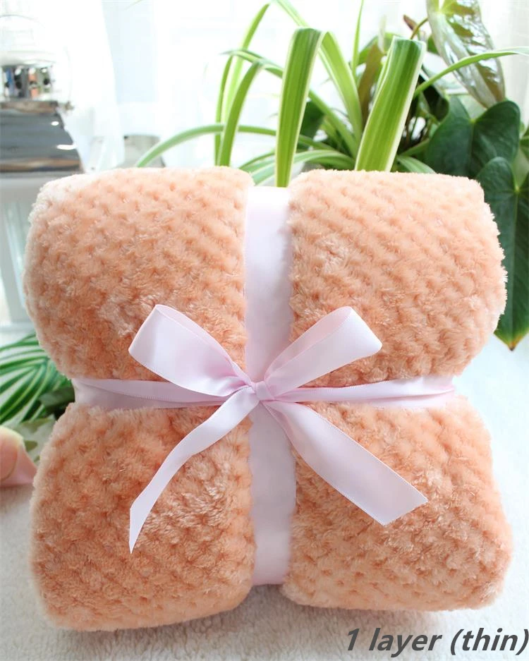 70X100cm-100X120cm детское одеяло на флисе красивое Пышное детское одеяло собака ковер для девочек розового и синего цвета для мальчиков детское спальное одеяло для постельные принадлежности для малышей, Пеленальное Одеяло