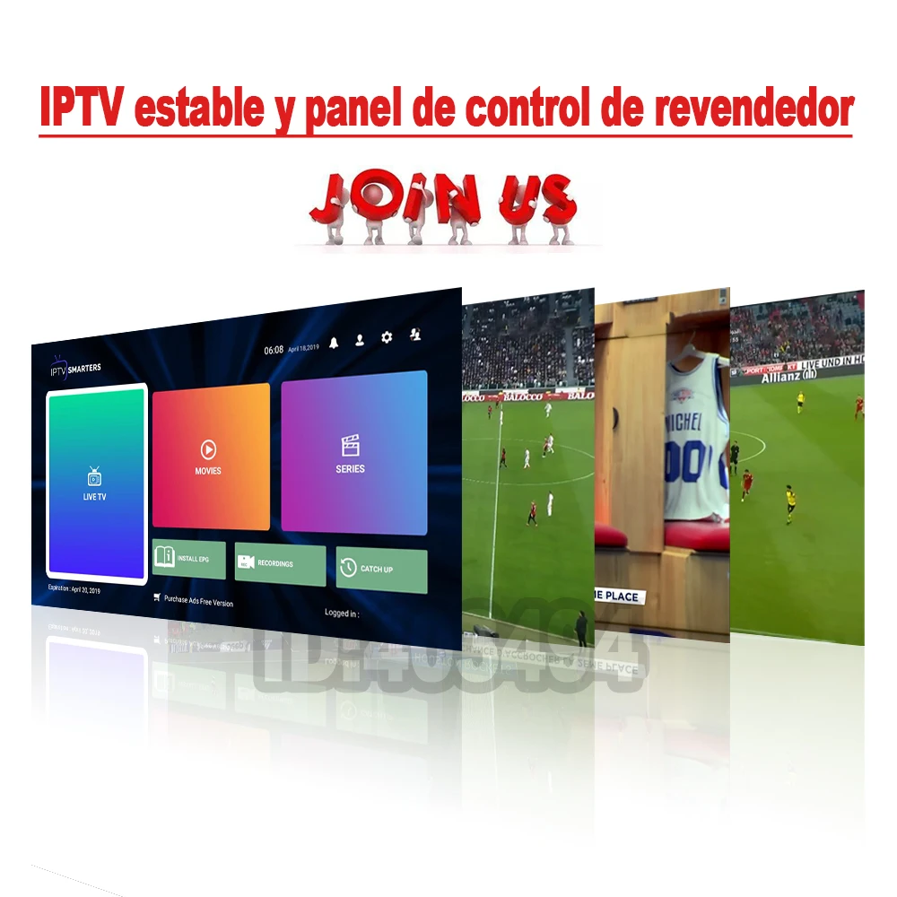 Стабильный IP tv Испания 1 год HD IPTV подписка Португалия ТВ каналы IP tv Франция M3U Германия каналы ip-телевещания для Smart tv
