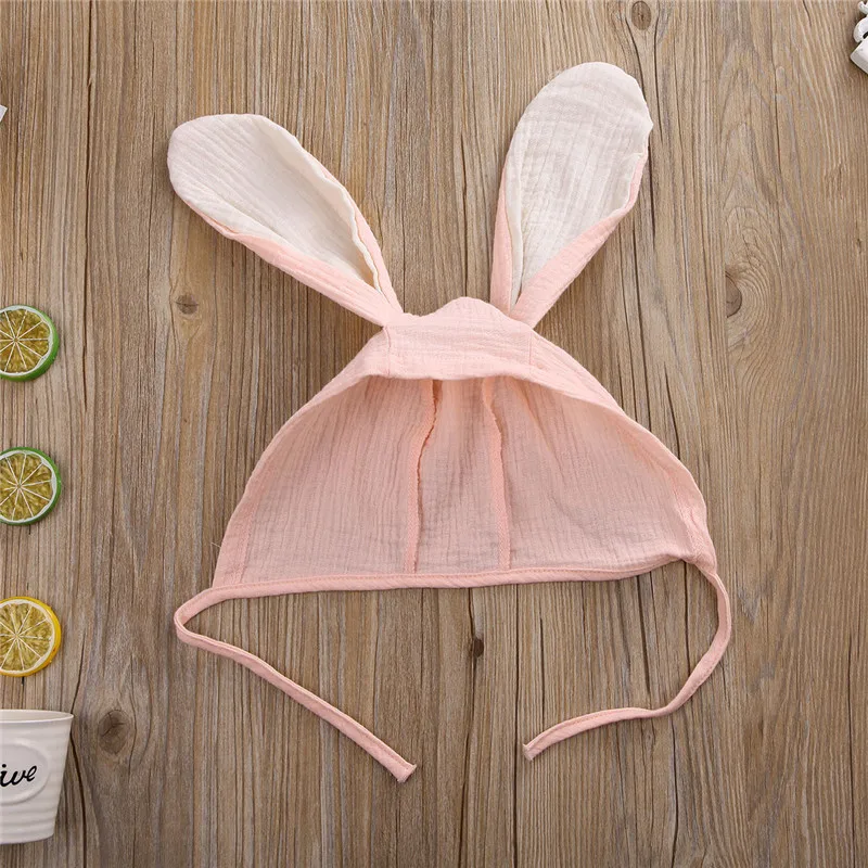 Комбинезон для новорожденных девочек 0 24 месяцев длинная шапка с заячьими ушами