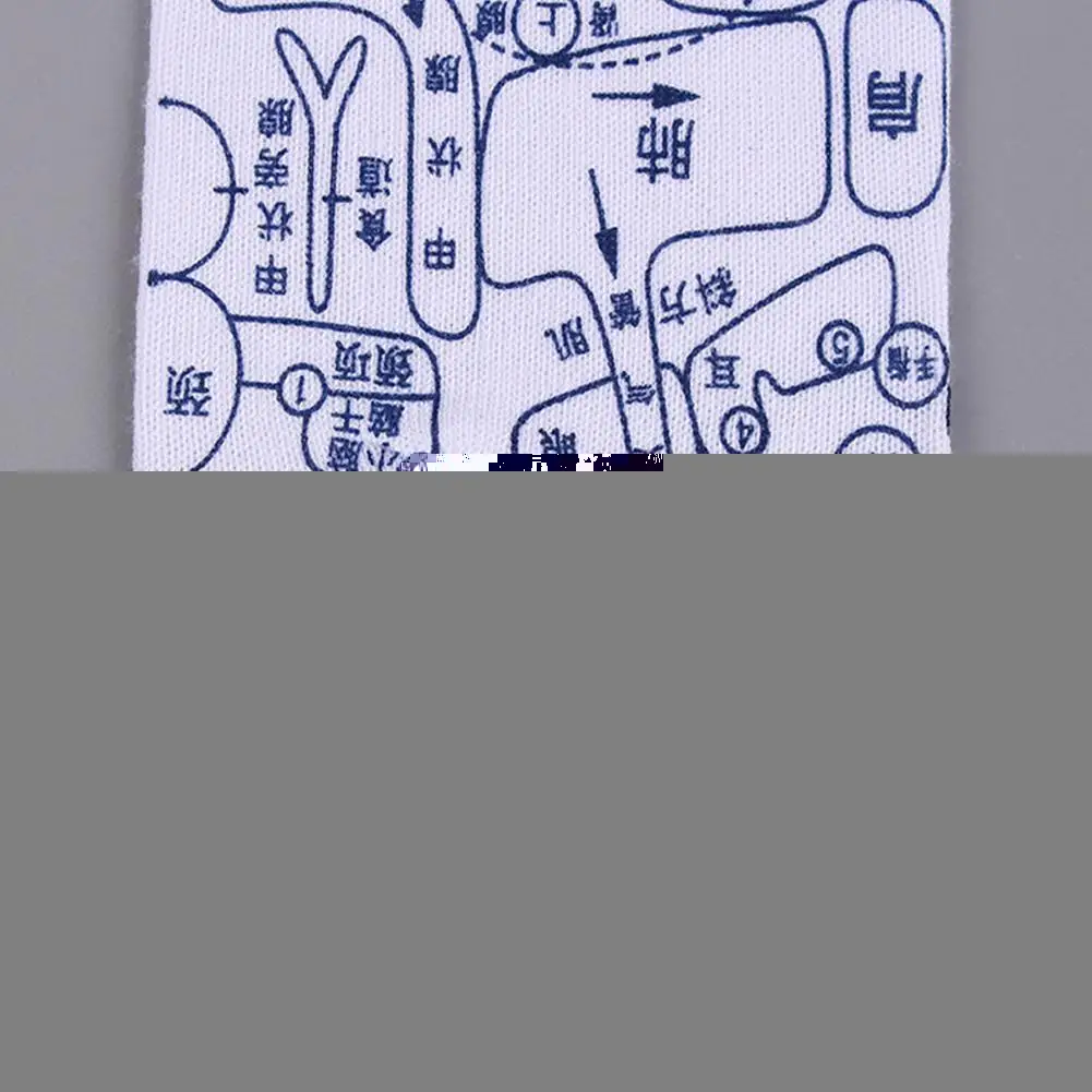 

1 Pair Acupoints Illustration Foot Massage Socks Figure Massage Massage Plantar Acupoint Tools Point Socks Care Novice Foot B5Y6
