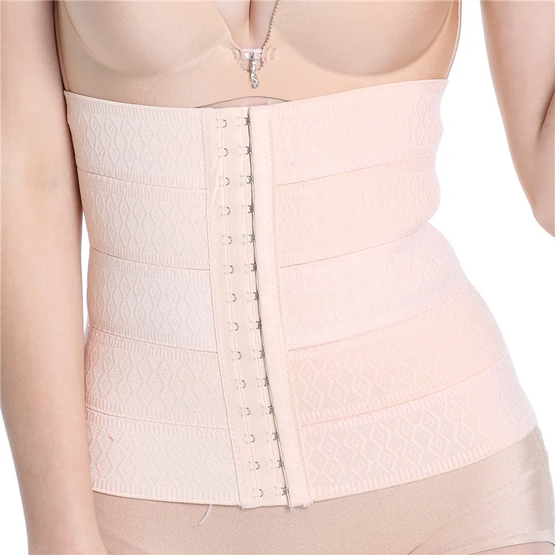 Women Slimming Belts Waist Trainer Reducing Body Shaper Modeling Waist Cinchers Sauna Belt for Lose Weight Slimming Corset - Цвет: Skin