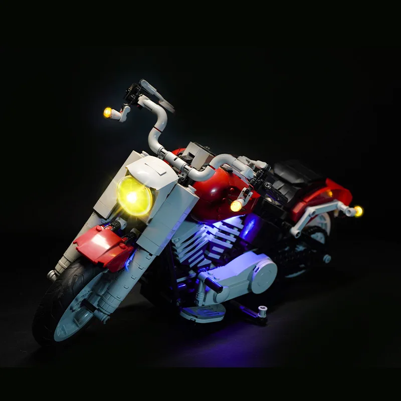 

Led Light Kit For 10269 Harley Davidson Fat (only light included)