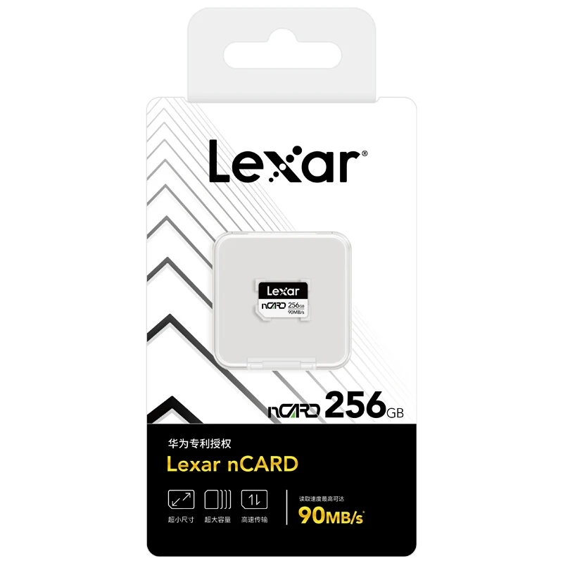 Карта памяти Lexar nCARD 64 ГБ 128 256 мобильный телефон нм макс. 90 МБ/с. для HUAWEI P30 Mate 20 |