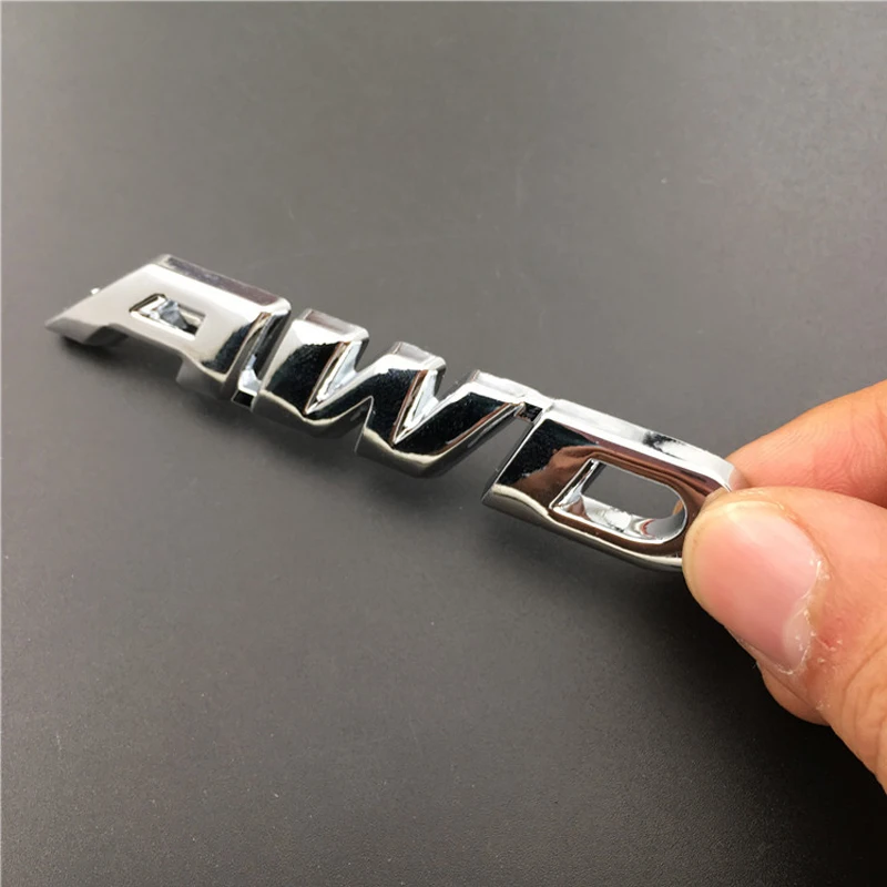 Car-styling 3D Metal Badge Stickers for AWD Logo Auto Emblem Decals Decoration Ferrari Volvo Mazda Lexus Subaru Renault Audi | Автомобили