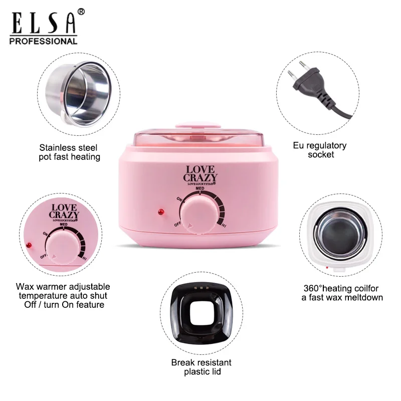Восковые нагреватели спа Электрический воск машина для рук ног тела эпилятор