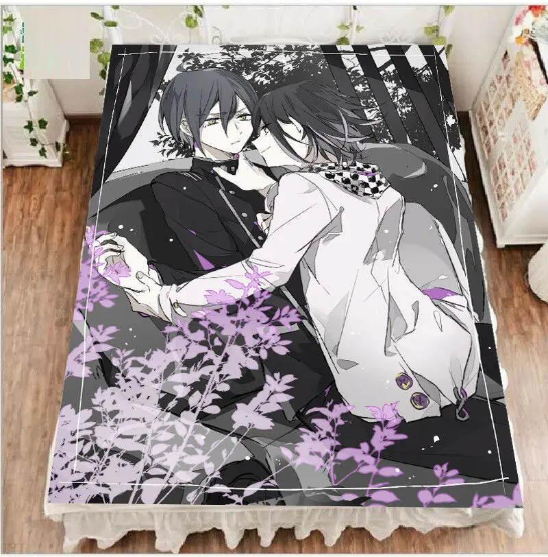 Danganronpa V3: одеяло Killing Harmony простыня Ouma Kokichi Love Fleece 59x79"