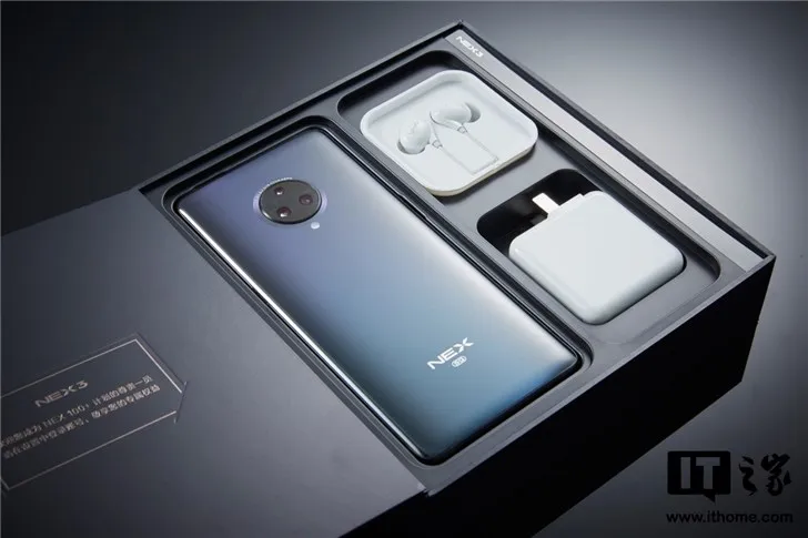 Vivo Nex 3 5G мобильный телефон Snapdragon 855 Plus Android 9,0 6,8" Super Amoled 12 Гб ram 256 ГБ rom МП 44 Вт Зарядное устройство