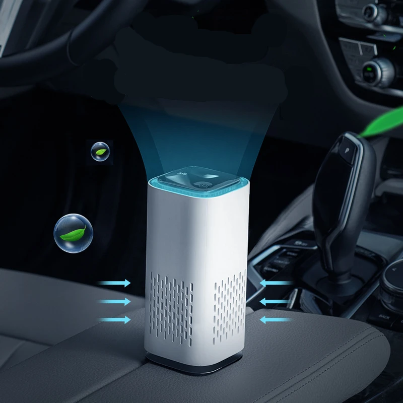 

Car Air Purifier Cleaner Negative Ion USB Mini Home Vehicle Air Cleaner Remove Formaldehyde Air Purifier Car Accessories