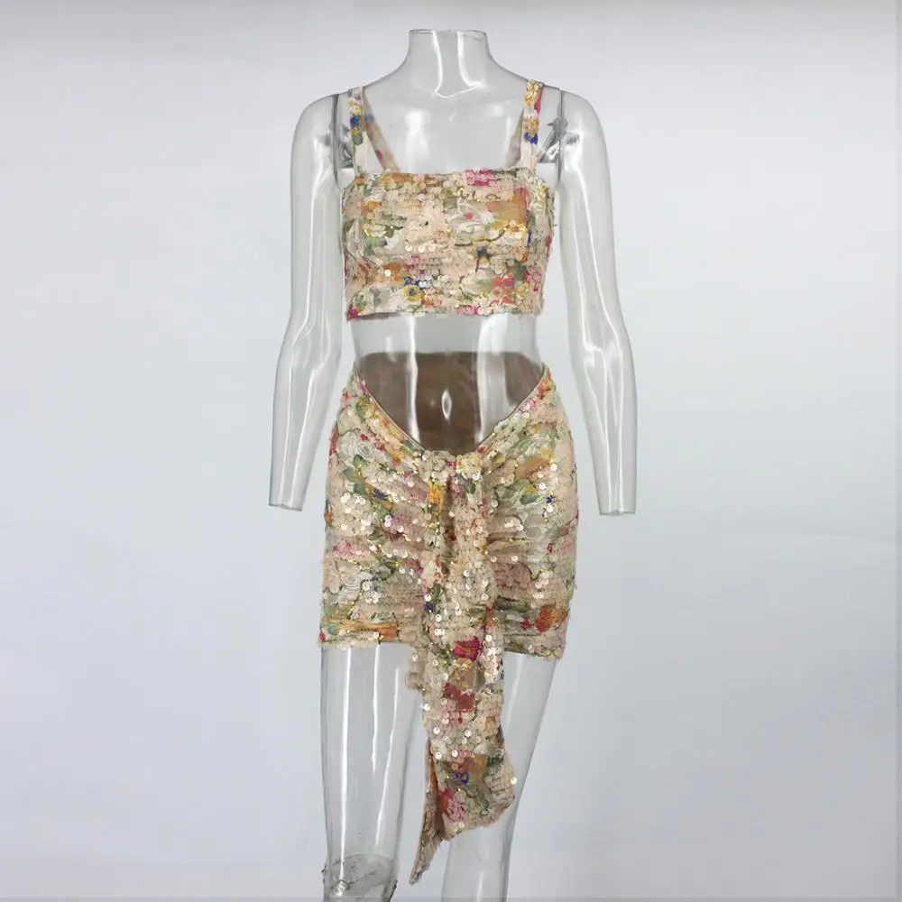 Вечернее вечерние платье Shefan с блестками женское сексуальное модное запахом и