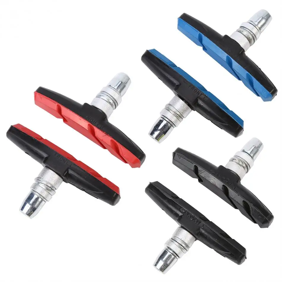 1 пара Горный Дорожный бесшумный велосипед тормозные колодки MTB тормоза