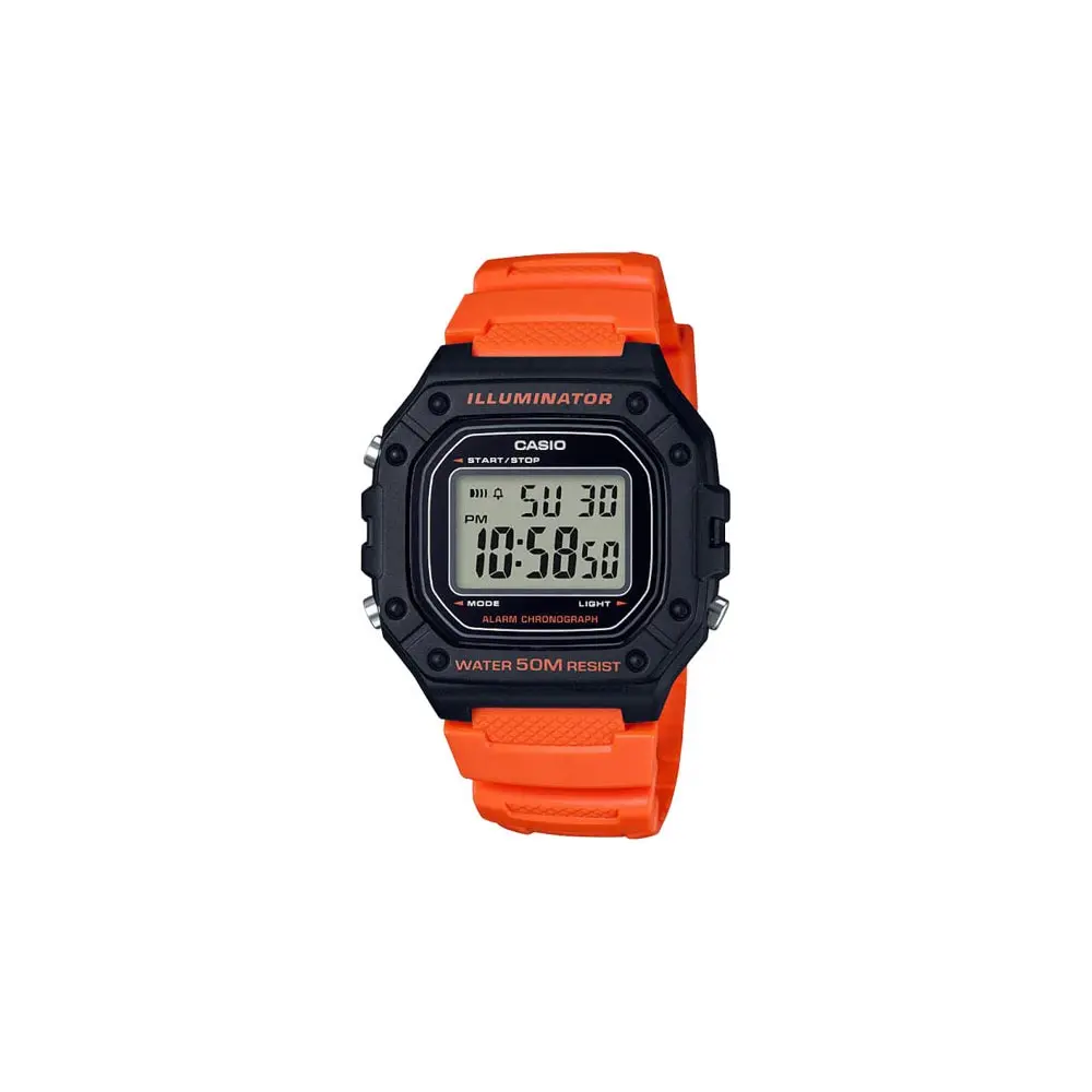 Quartz Wristwatches Casio for mens W-218H-4B2 Watches Mans Watch Wristwatch Wrist men | Наручные часы