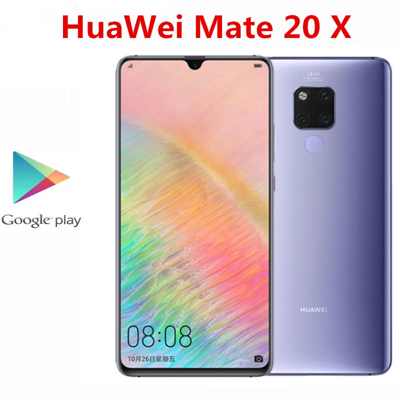 Оригинальный HuaWei Mate 20X4 аппарат не привязан к оператору сотовой связи мобильный