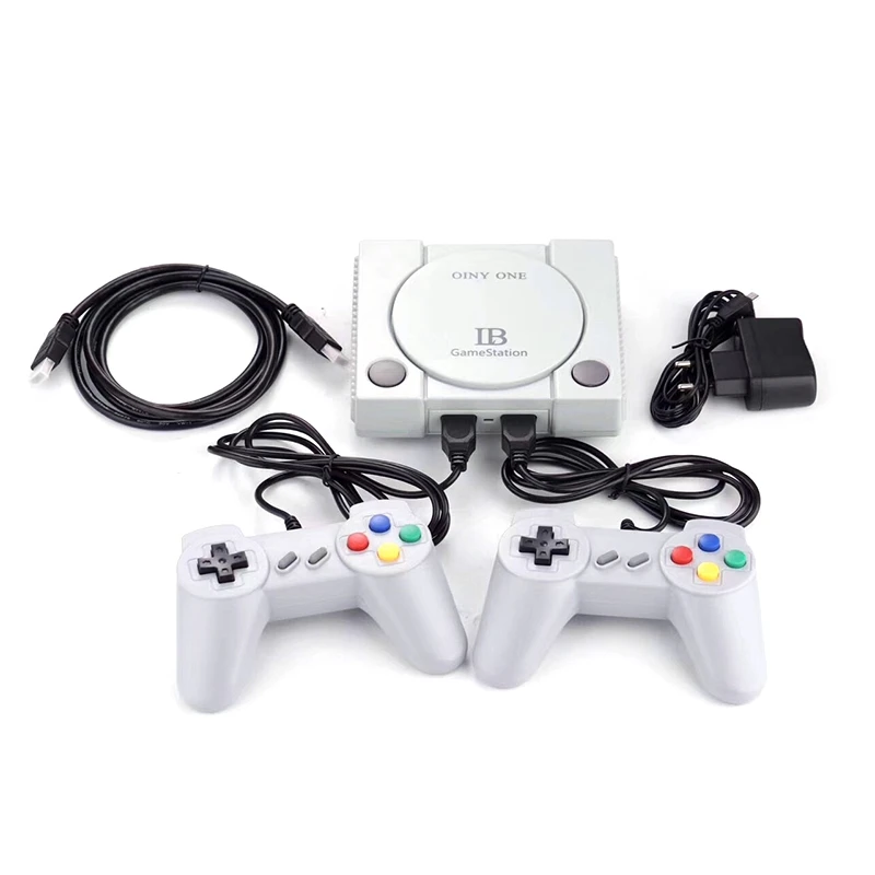 Классическая игровая консоль 8/16-Bit 4K для PS1 Mini 648 экшн-игр энтузиастов