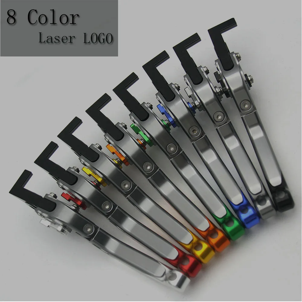 

!Logo(Z750) Green+Titanium For Kawasaki Z750 (not Z750S model) 2007 2008 2009 2010 2011 2012 CNC Motorcycle Brake Clutch Levers