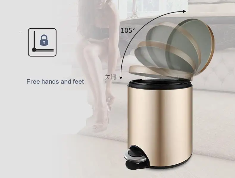 Reciclaje Trashcan мешок для мусора Basurero De Banheiro Habitacion Papelera Cocina педаль Lixeira Cubo Basura корзина для мусора