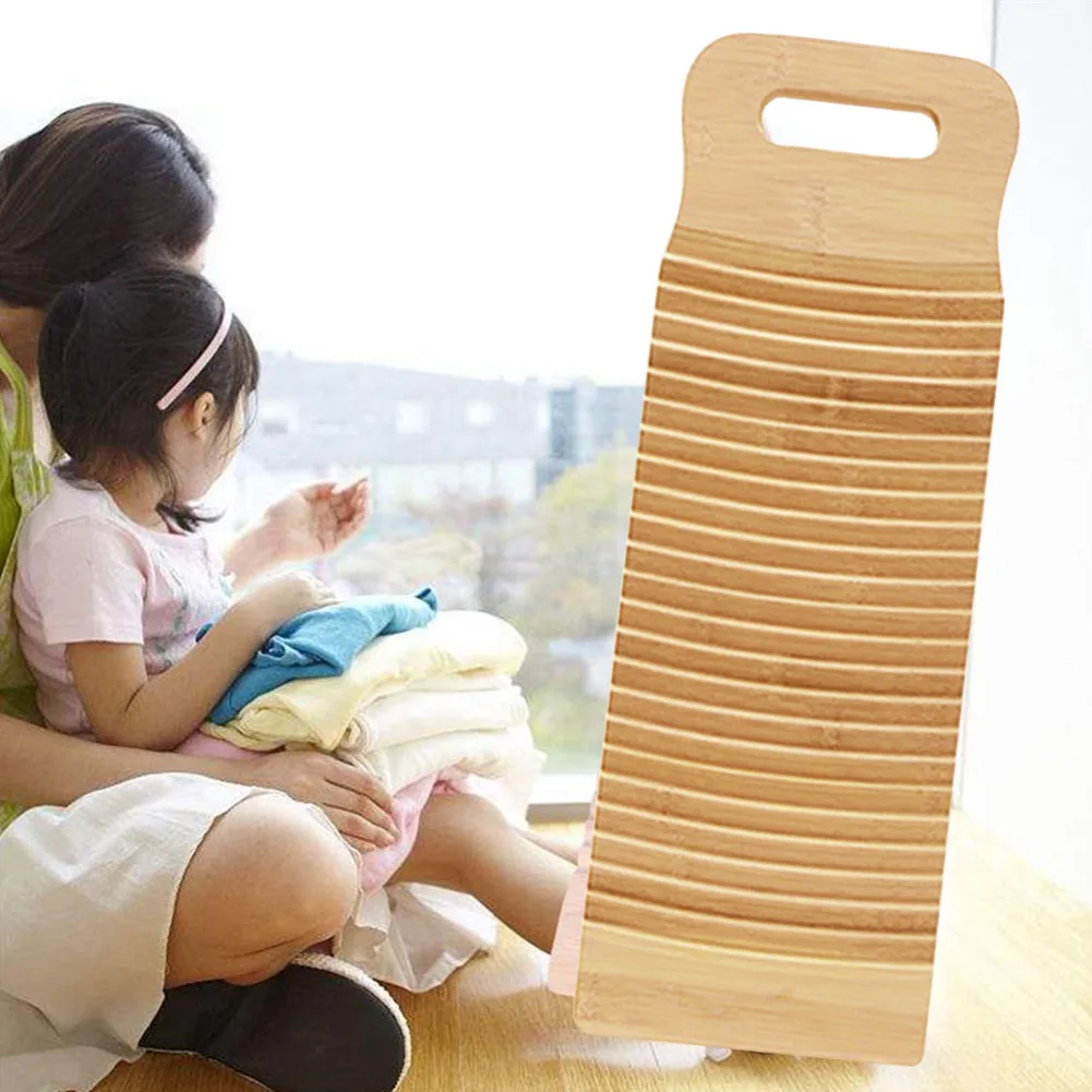 Волнообразная большая домашняя бамбуковая прочная одежда для стирки мочалка