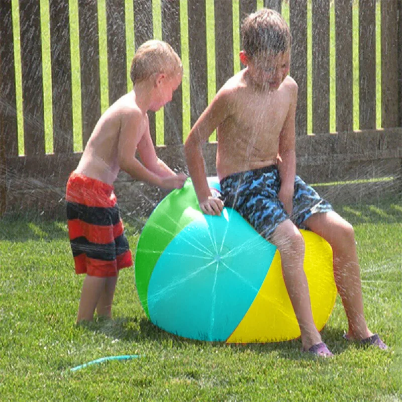 ПВХ водный реактивный пляжный мяч 75 см детская игра в водное поло надувной