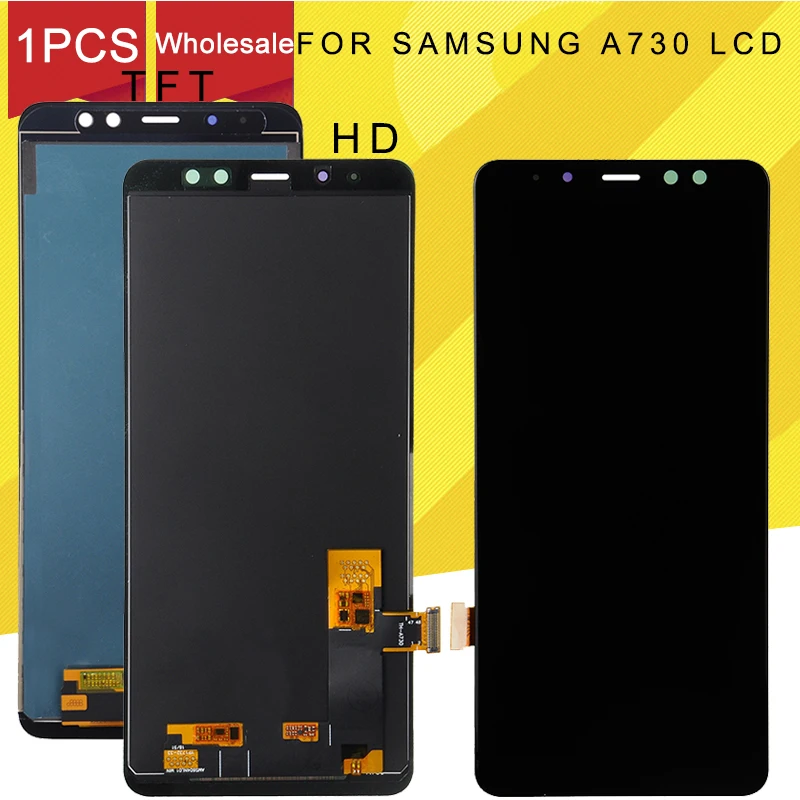 Dinamico продвижение A8 Plus дисплей для Samsung Galaxy A730 Lcd A730F сенсорный экран дигитайзер