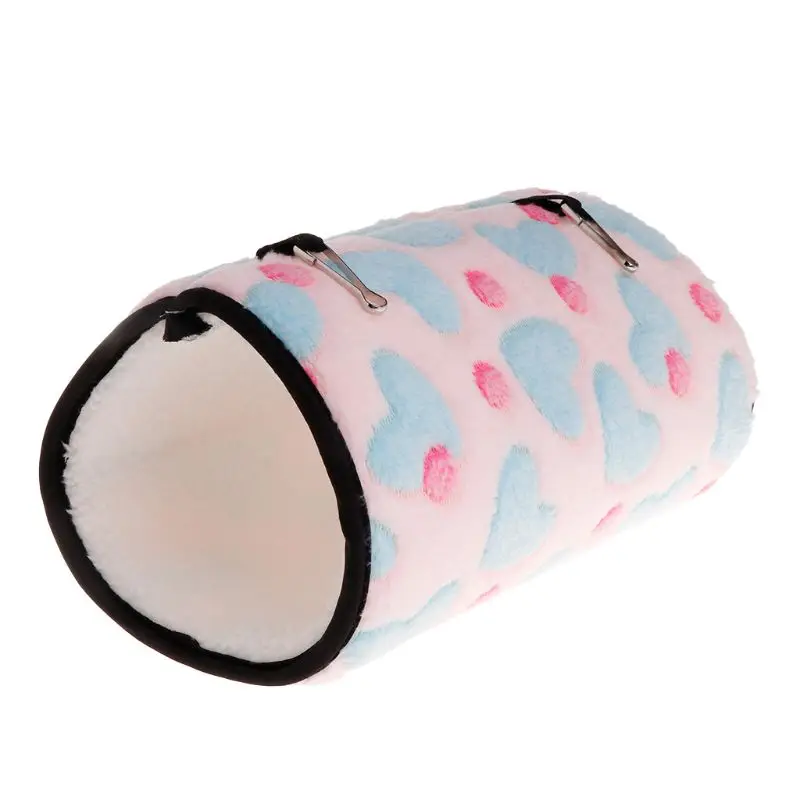 

Pet Tunnel Small Pets Sleeping Bed Toys Swing Hanging Cage Fleece Warm Soft Funny Nest House Squirrel Hamster Chinchilla Guinea