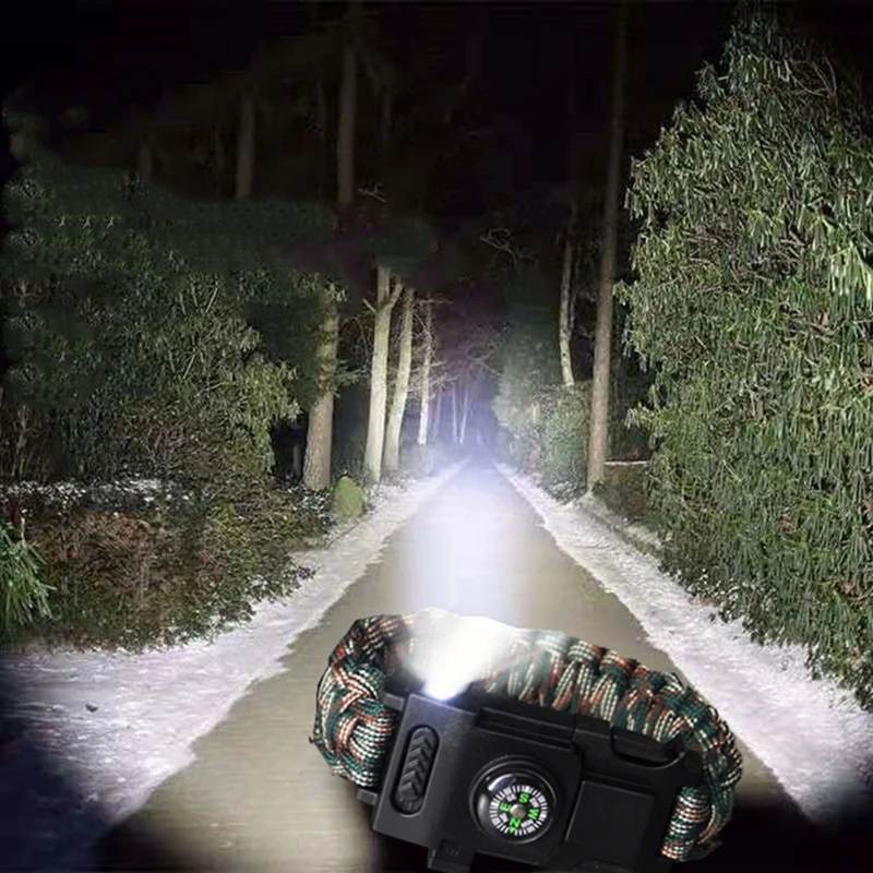 Браслет из паракорда для выживания 4 мм