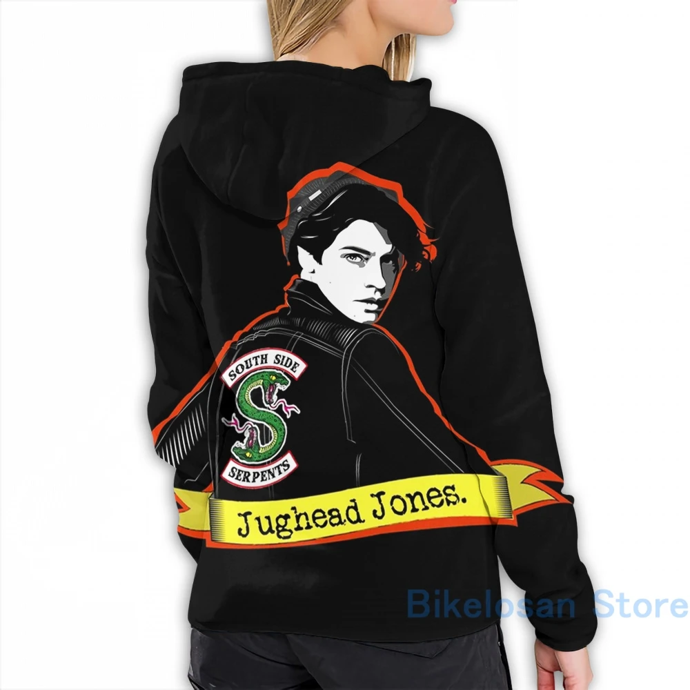 Женская Повседневная Толстовка с капюшоном и принтом |