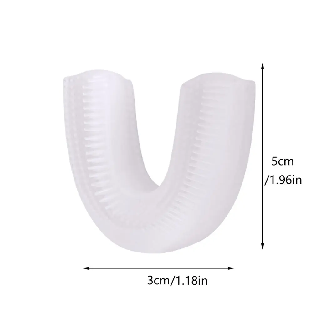 

360 Degree Wireless Lazy Automatic Sonic Silicone Electric Toothbrush USB Charging Teeth Whitening Cleaning Tool Brush Oral Care