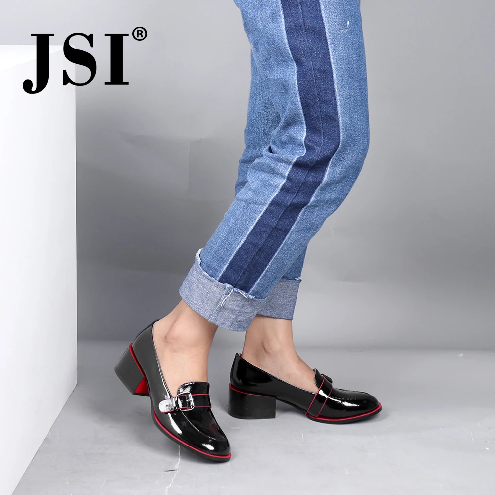 JSI/офисные женские туфли-лодочки Модные туфли из высококачественной коровьей