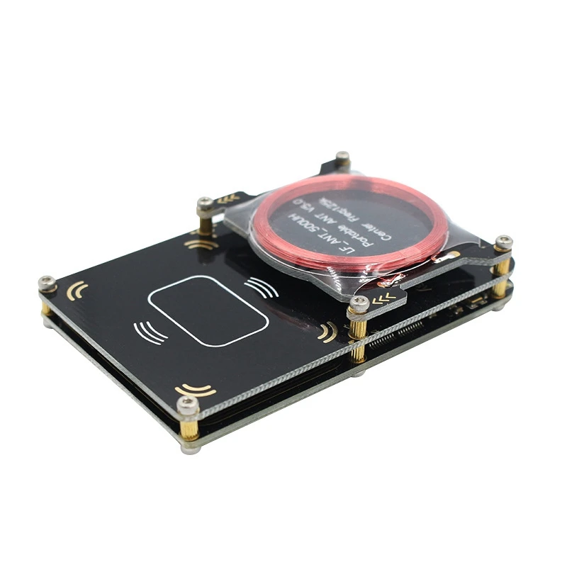 

NFC RFID Card Reader, Proxmark3 NFC RFID Card Reader Copier Changeable Card MFOC Card Clone Crack Open Source