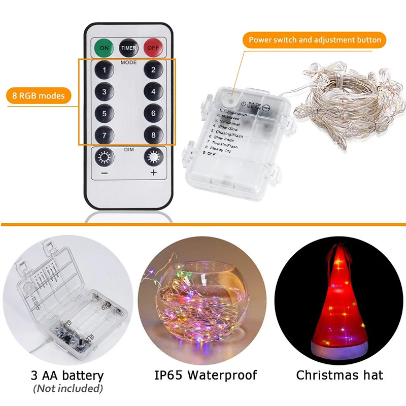 

Halloween Decoration Witch Hat 8 Hat 10 Bell Hanging Lighted Glowing Witch Hat for Halloween Outdoor Yard HG99