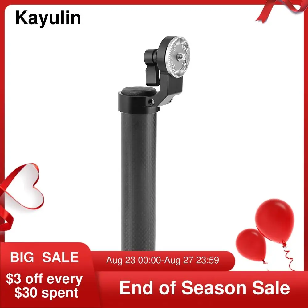 Kayulin ручка из углеродного волокна плечевой Риг ARRI с розеткой для DSLR видеокамеры