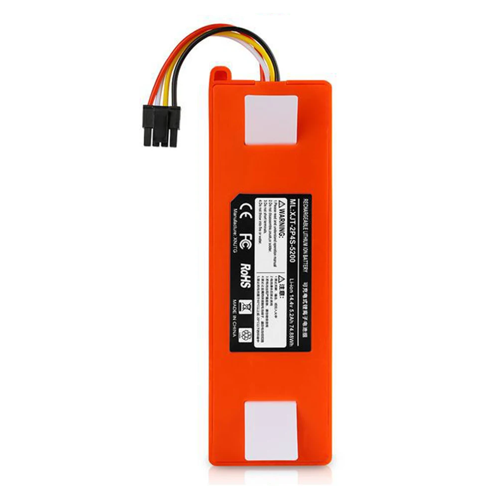 Литий ионный аккумулятор 18650 для пылесоса XIAOMI ROBOROCK S50 S51 T4 T6 mi аксессуары робота