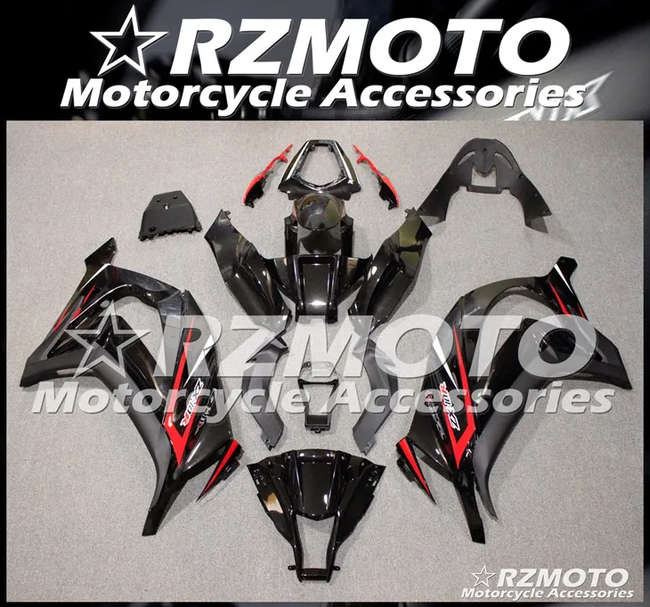 

New ABS Motorcycle whole Fairings kit Fit for Kawasaki Ninja ZX-10R 11 12 13 14 15 ZX10R 2011 2012 2013 2014 2015 red black
