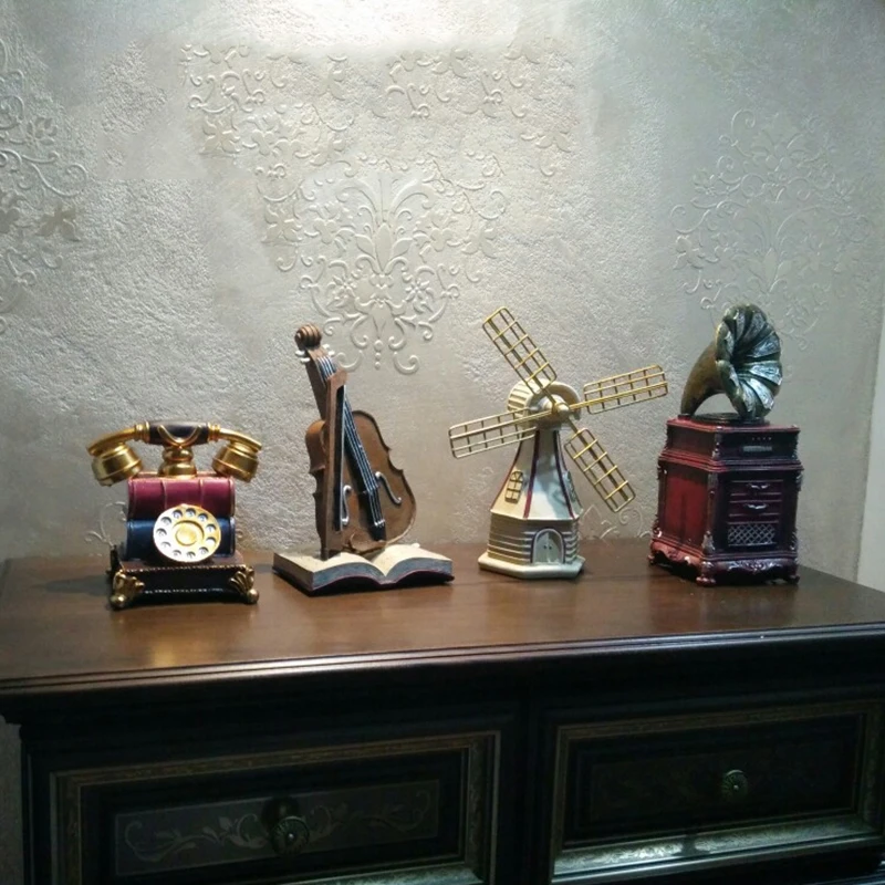 Винтажные аксессуары для украшения дома современной гостиной основанием