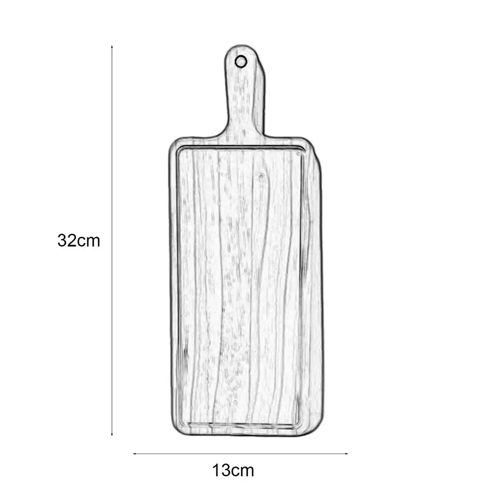 2 размера натуральные кухонные Разделочные Блоки поддон для хлеба с ручкой