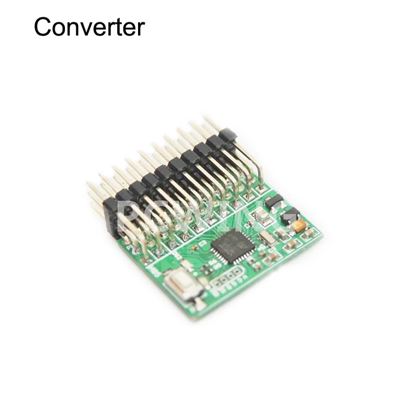

1PCS 16Channel Converter Transducer Convertor ADC Aerial Model For S.BUS-PPM-PWM S2PW FPV Racing Drone Quadcopter Spare Parts