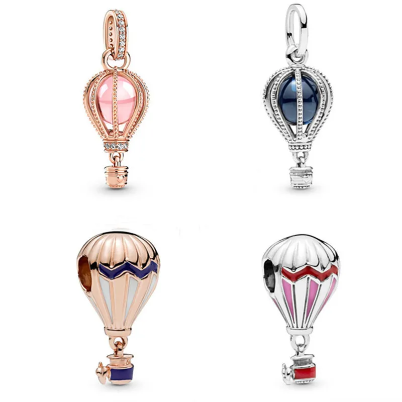 

Бусины из серебра 925 пробы в виде воздушных шаров