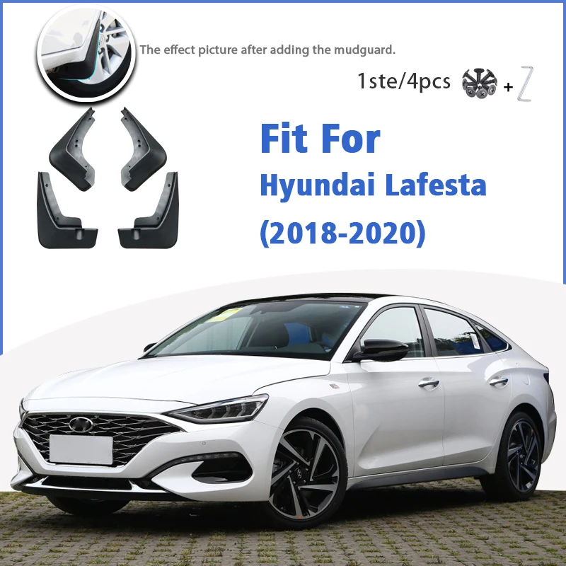 

Соединительная тяга для Hyundai Lafesta 2018-2020 спереди и сзади 4 шт. Брызговики автомобильные аксессуары для автомобиля Styline брызговик Fender