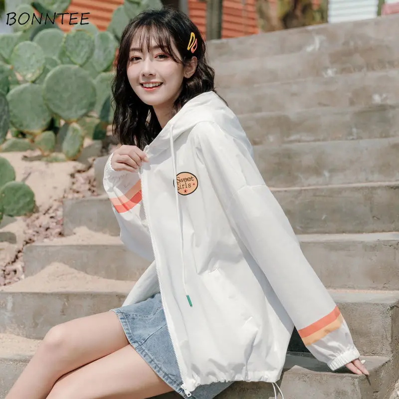 

Базовая куртка женская, удобная, универсальная, на молнии, с принтом, в Корейском стиле, 2021