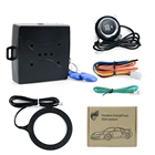 Автомобильная сигнализация 12 В, кнопка запуска и остановки двигателя, кнопка зажигания RFID, переключатель зажигания, бесключевой запуск, противоугонная система